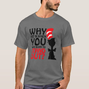 Camiseta Por Que Ajustado Quando Você Estava Nascer De Sai