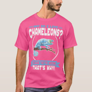 Camiseta Por Que Eu Amo Camaleões, Um Incrível Pet Chameleo