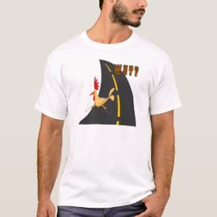 Camiseta Por que fez a galinha?