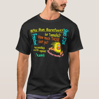 Camiseta Por que funcionamento descalço?