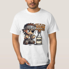 Camiseta Por que o rum sumiu?