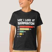 Por que perco no badminton Desculpas engraçadas Pe