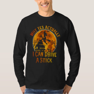 Camiseta Por Que Realmente Eu Posso Dirigir Um Pau De Hallo