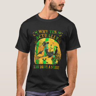 Camiseta Por Que Realmente Eu Posso Dirigir Um Pau De Hallo
