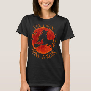 Camiseta Por Que Sim Posso Dirigir Um Feitiço De Feiticeira