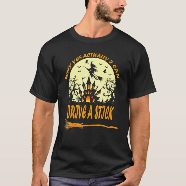 Camiseta Por Que Sim Posso Dirigir Um Pau? (Frente)