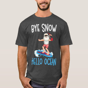 Camiseta Por Snowflakes Hello Oceanchristmas em julho