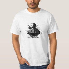 Camiseta Pôr t-shirt de soldado para jogadores
