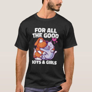 Camiseta Por Todos Os Boas Garotas E Meninas Amantes de os 