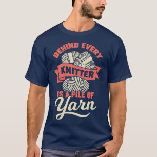 Camiseta Por Trás De Cada Cortador Há Uma Pilha De Fios