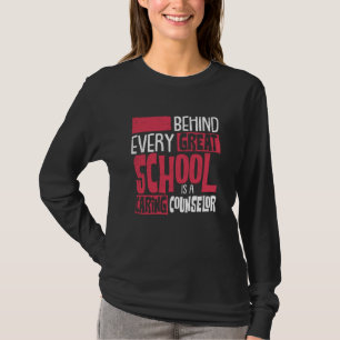 Camiseta Por Trás De Cada Excelente É Conselheiro Cuidado