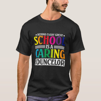 Camiseta Por Trás De Cada Excelente É Conselheiro Cuidador