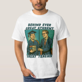 Camiseta Por trás de cada Excelente, estudante é professor 