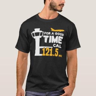 Camiseta Por Um Bom Tempo, Torre Engraçada De Controle De T