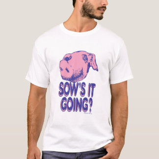 Camiseta porca está indo