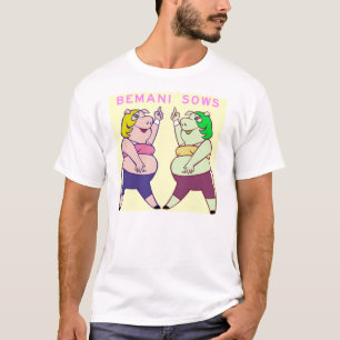 Camiseta porcas do bemani