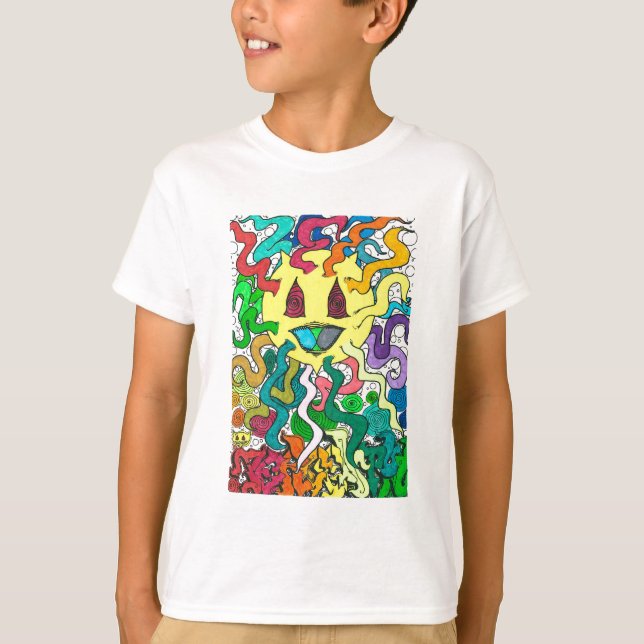 Camiseta Porcentum Sun - Percentual Designs (Frente)