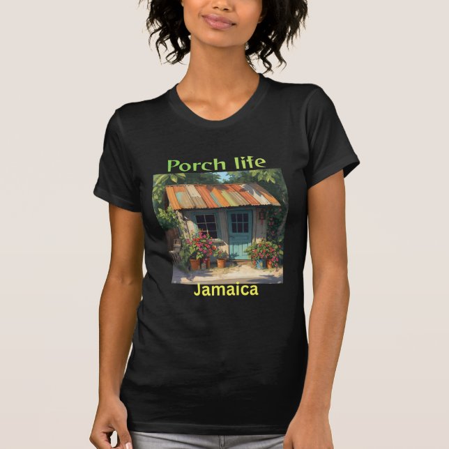 Camiseta Porch life jamaica athletic tee (Frente)