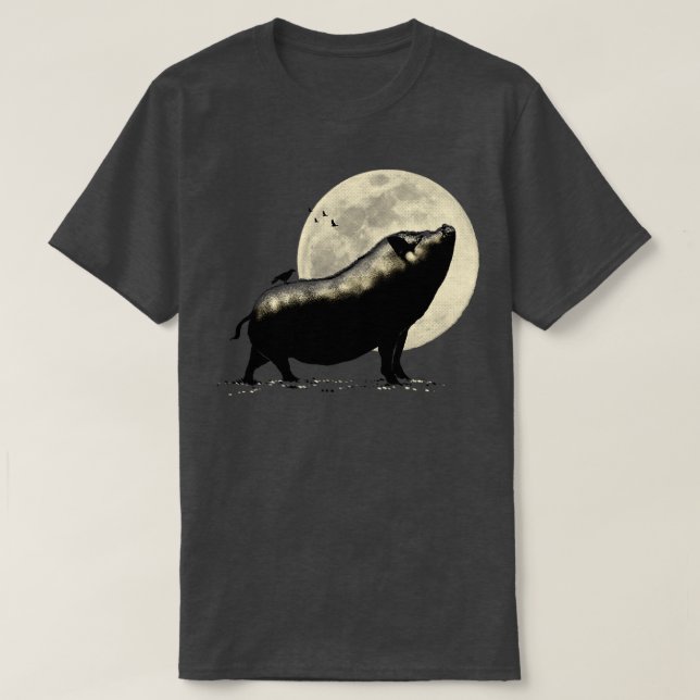 Camiseta porco (Frente do Design)