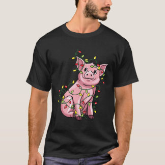 Camiseta Porco Arrancado Em Papais noeis De Luz Presente Pa