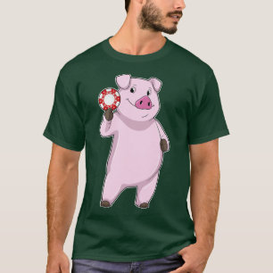 Camiseta Porco com chips