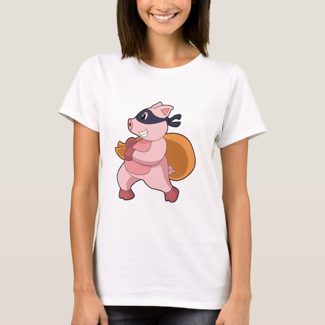 Camiseta Porco como Corredor (Frente)