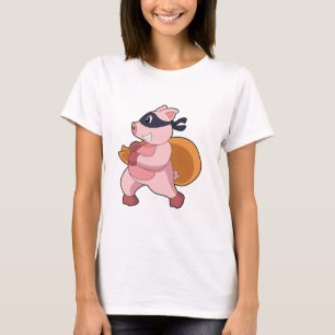 Camiseta Porco como Runner