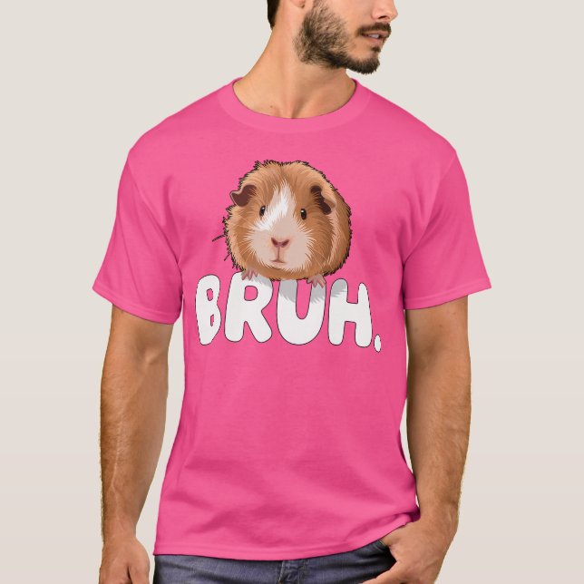 Camiseta Porco-da-índia Bruh (Frente)