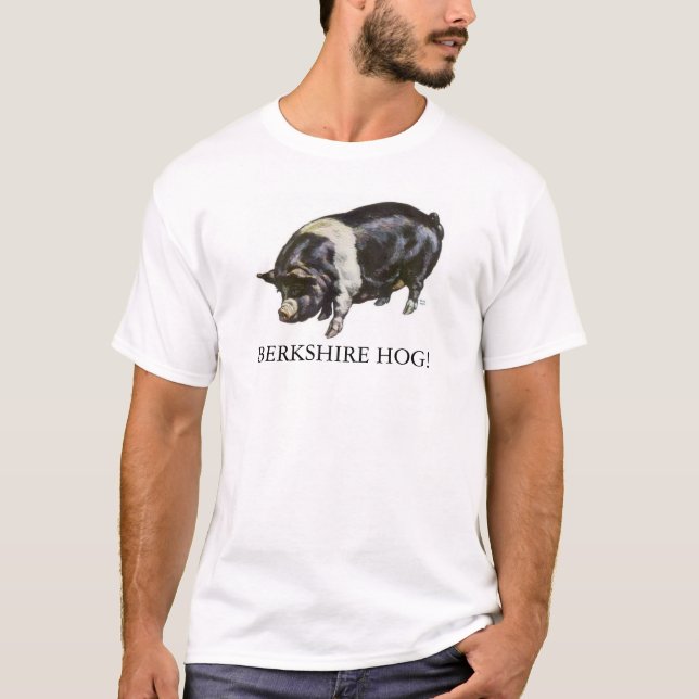 CAMISETA PORCO DE BERKSHIRE (Frente)
