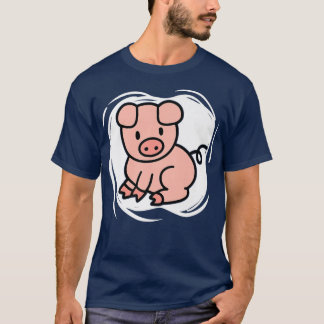 Camiseta Porco de Cartografia Bonito I Porco I Porco Bonito