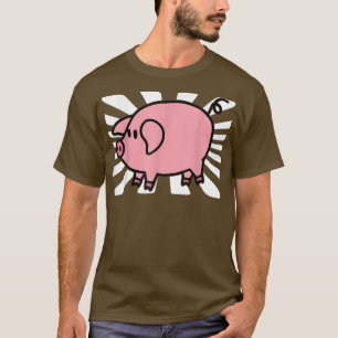 Camiseta Porco de Cartografia I Porco Cujo Porco I Crianças