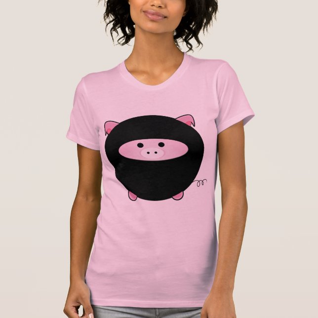 Camiseta Porco de Ninja (Frente)