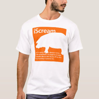 Camiseta porco do iScream