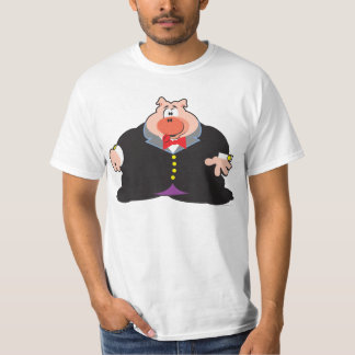 Camiseta Porco do smoking