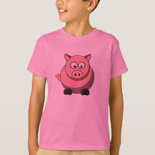 Camiseta Porco dos desenhos animados