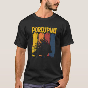 Camiseta Porco-espinho Grande Abraçador Afiado Ouriço Cuida
