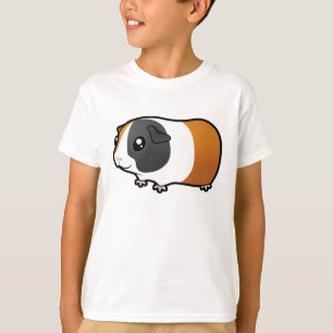 Camiseta Porco guineense (cabelo liso)
