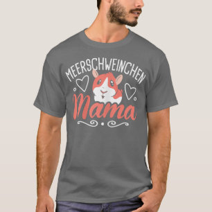 Camiseta Porco-guineense, cobaias, animais de companhia, pr