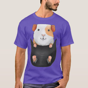 Camiseta Porco-guineense Em Pocket Cute Hamster Rodent