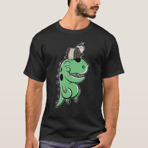 Camiseta Porco-guineense Na Porca Do Dinossauro