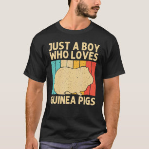 Camiseta Porco-guineense Para Crianças Porco De Batata Fluf