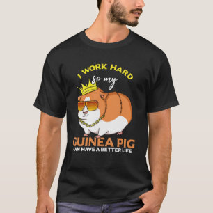 Camiseta Porco-guineense Para Proprietário Do Porquinho
