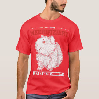 Camiseta Porco-guineense, porquinho-da-índia, animal de com
