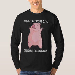 Camiseta Porco legal Para Homens Porquinhos Porquinhos