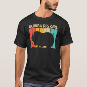 Camiseta Porco legal Para Meninas Crianças Cavy Pet Rodent