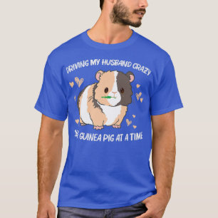 Camiseta Porco legal Para Mulheres Mãe Roda Fluffy Cavy Pe