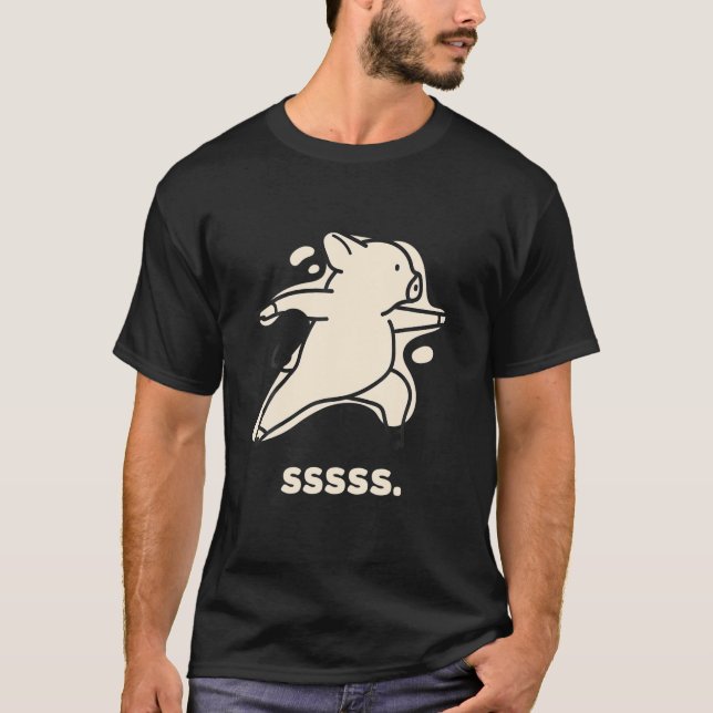 Camiseta Porco Meditando Piggy Lover Piggy Lover Relaxando  (Frente)