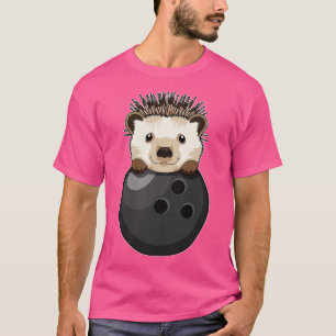 Camiseta Porco na Boliche com Bola de boliche