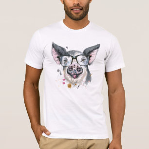 Camiseta Porco na moda