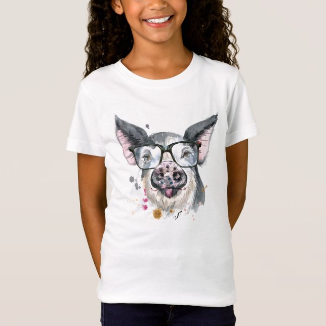Camiseta Porco na moda (Frente)